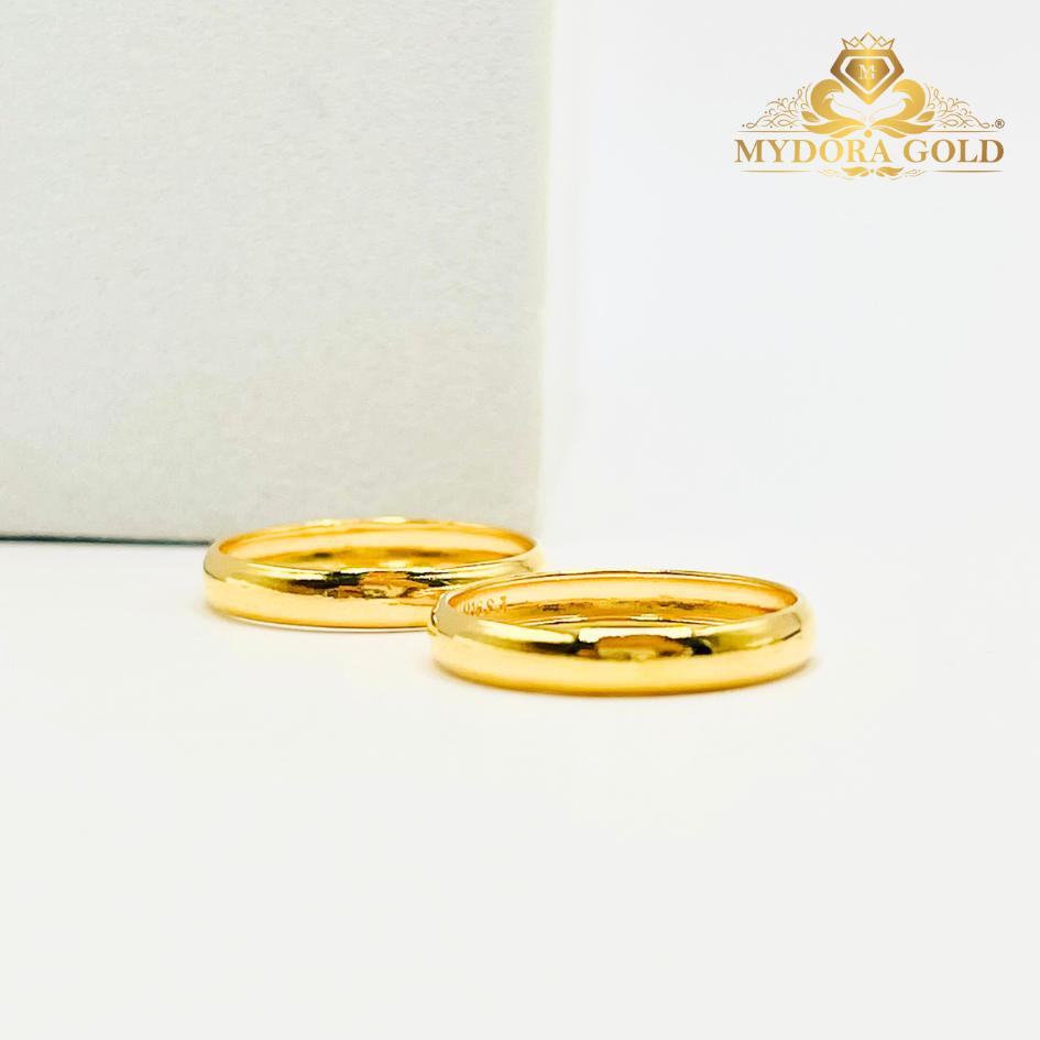 MYDORA Cincin Belah Rotan Licin | Lord of the Ring | EMAS 916/22k