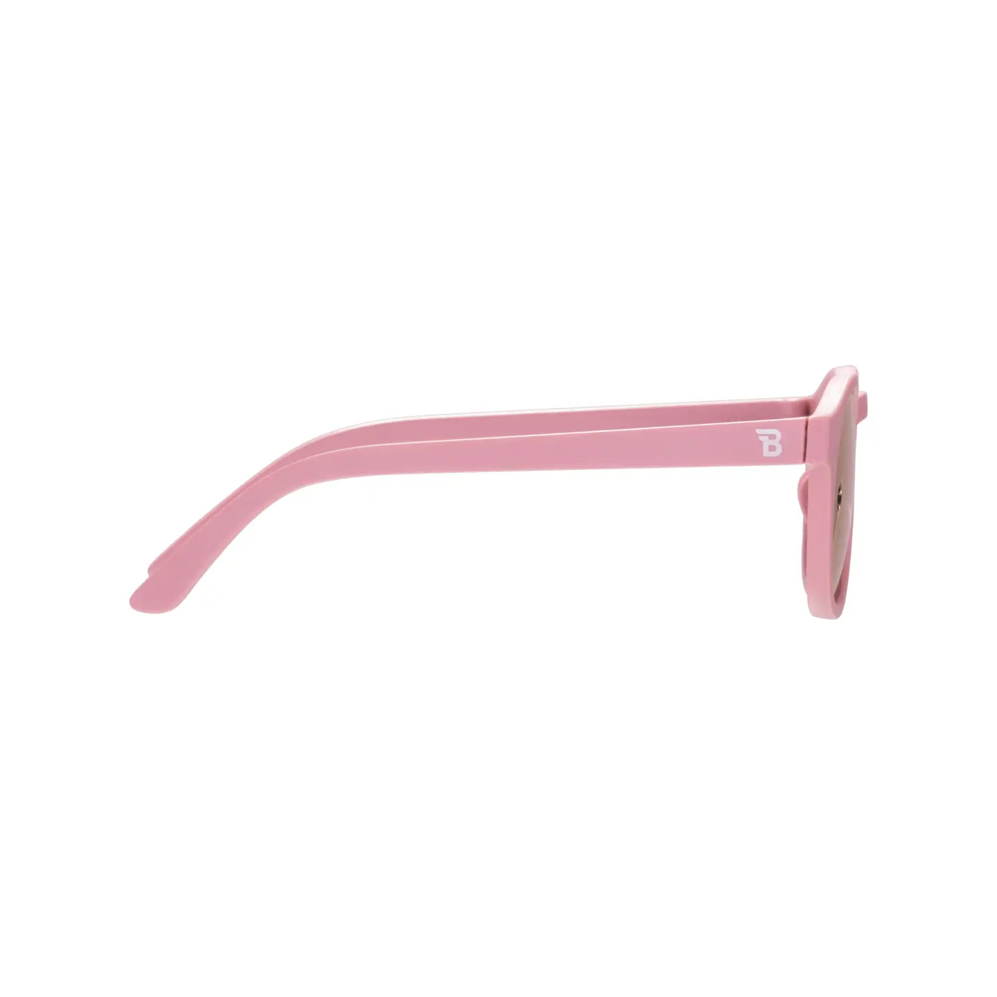 Pretty in Pink Polarized Keyhole Sunglasses w/ Mirrored Lens