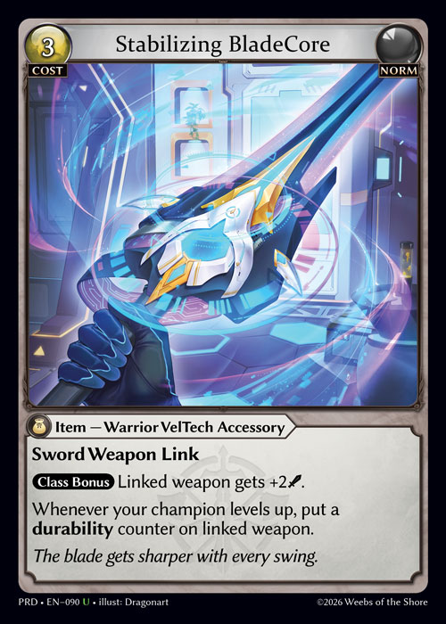 FOIL - Stabilizing BladeCore / PRD-090 (U)