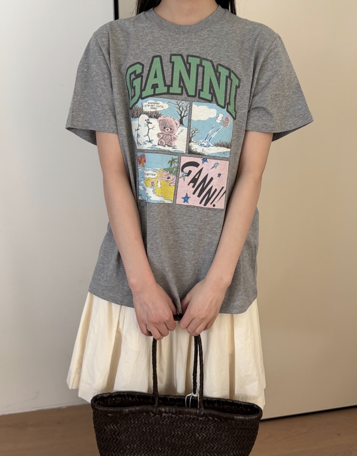 訂貨📮新款✨Ganni 短Tee 夏天必備 Size XS S M L XL