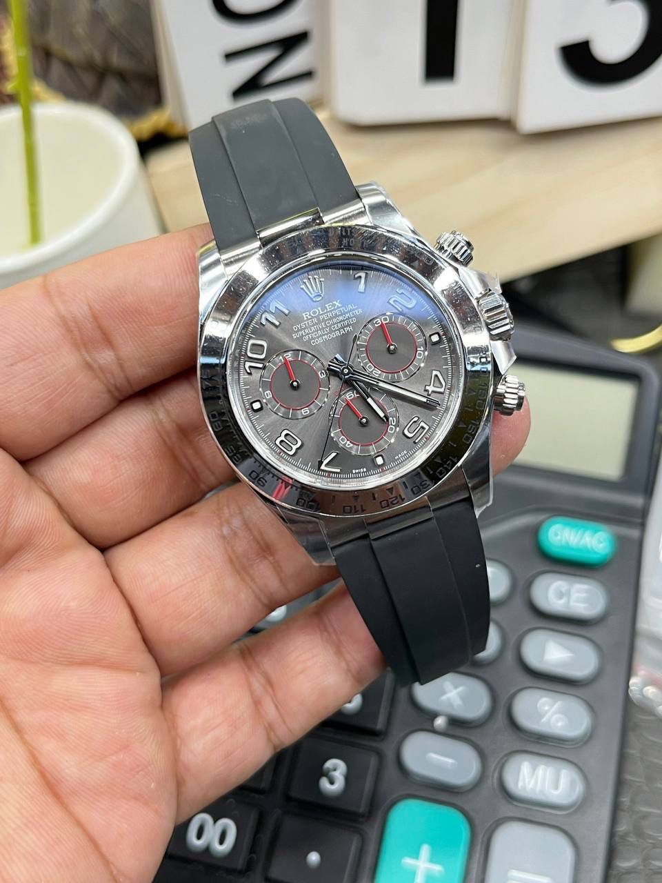 劳力士迪通拿/40mm灰魔迪/丹东全自动机械机芯🌟