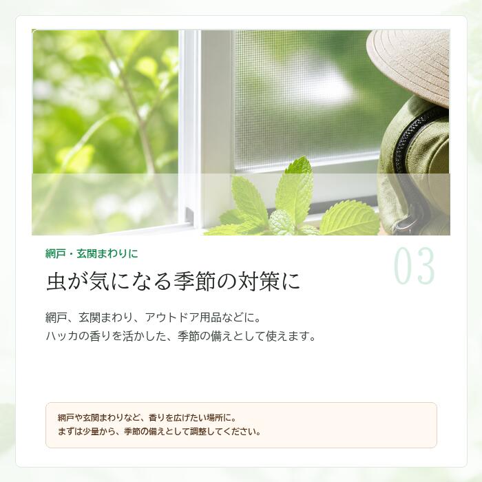薄荷油 (ハッカ油)