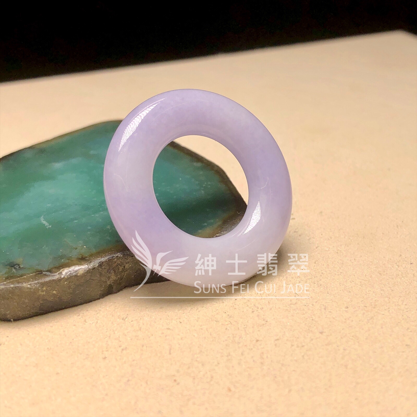 B08807 紫羅蘭平安環