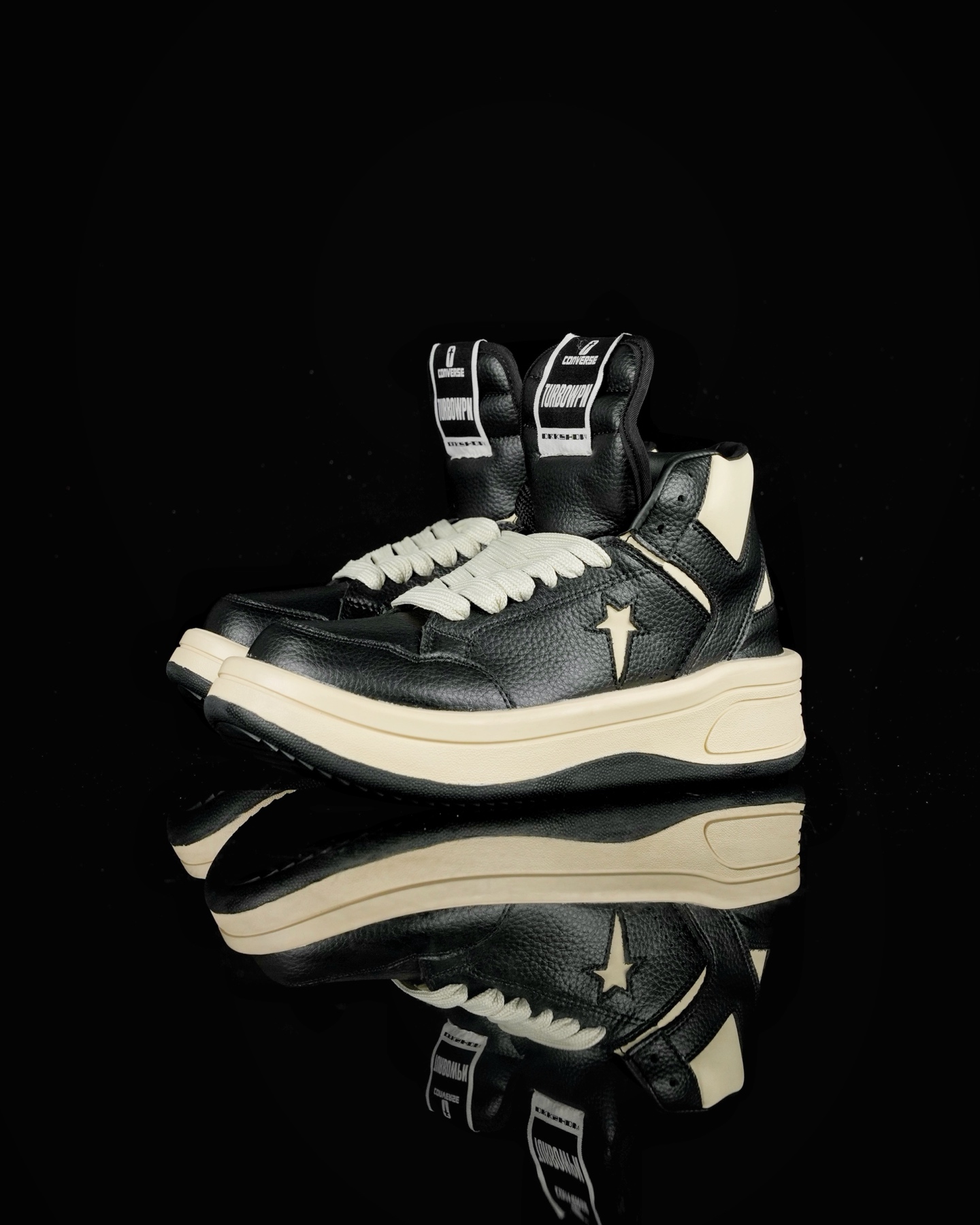 Rick Owens x Converse DRKSHDW TURBOWPN Mid 