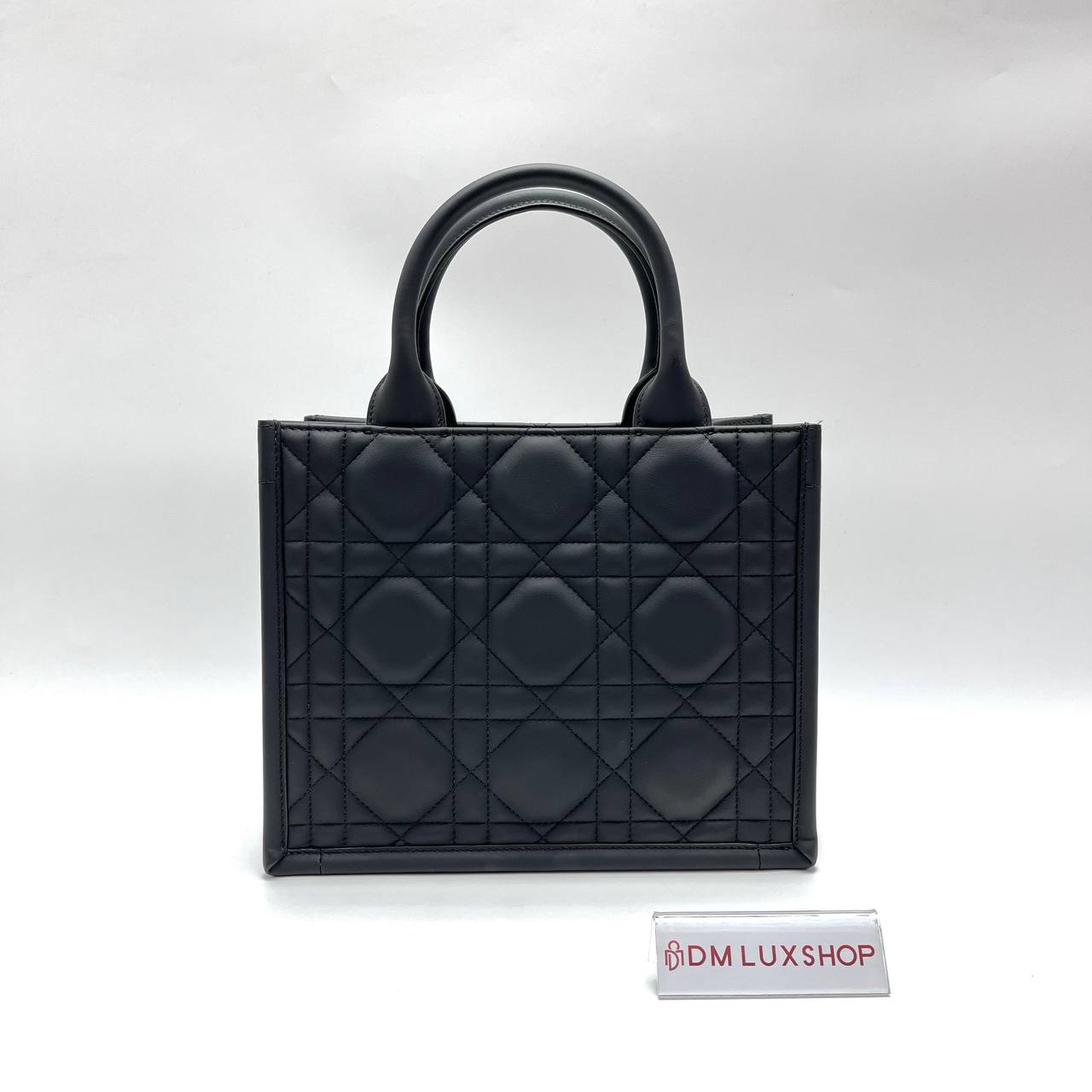 Dior Black Ultramatte Small Book Tote