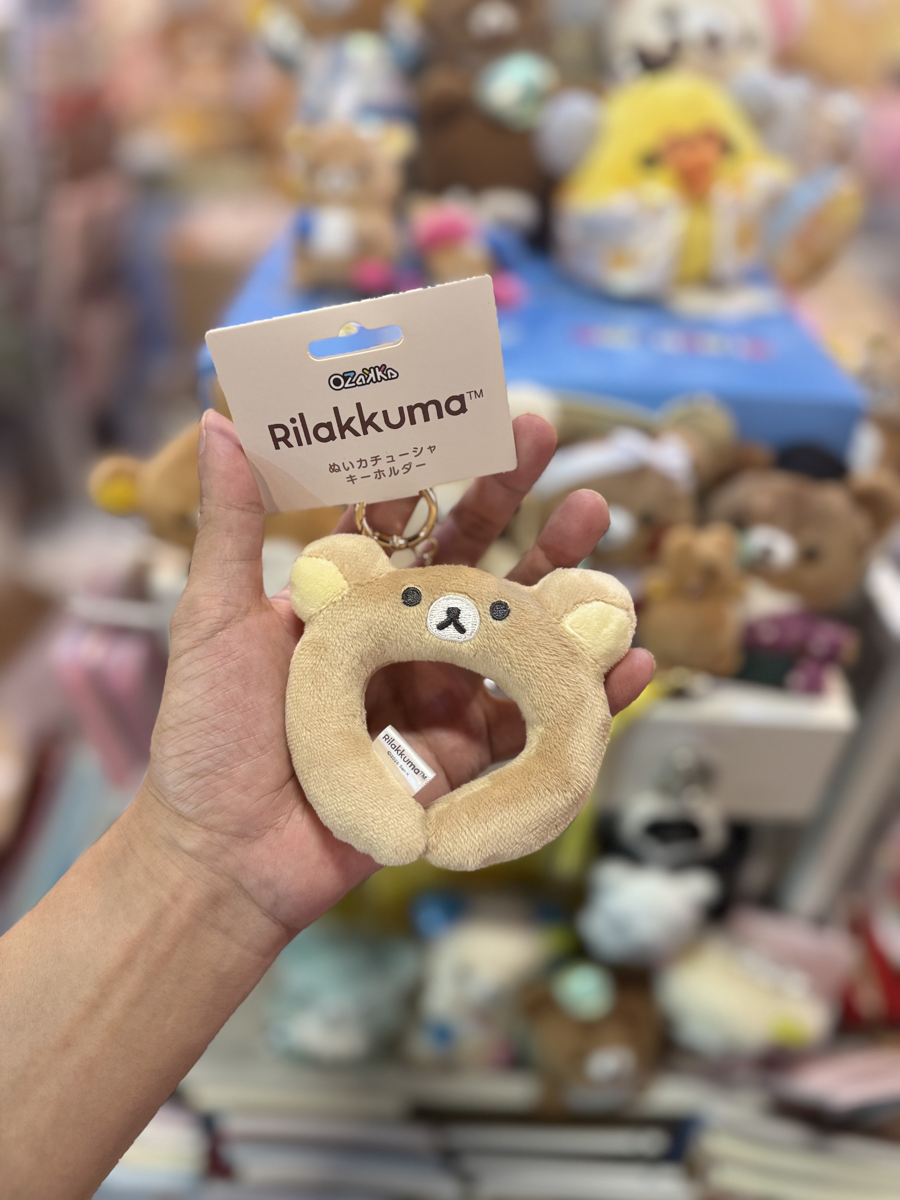 《現貨》全新日本限定 Rilakkuma 頭箍型掛飾