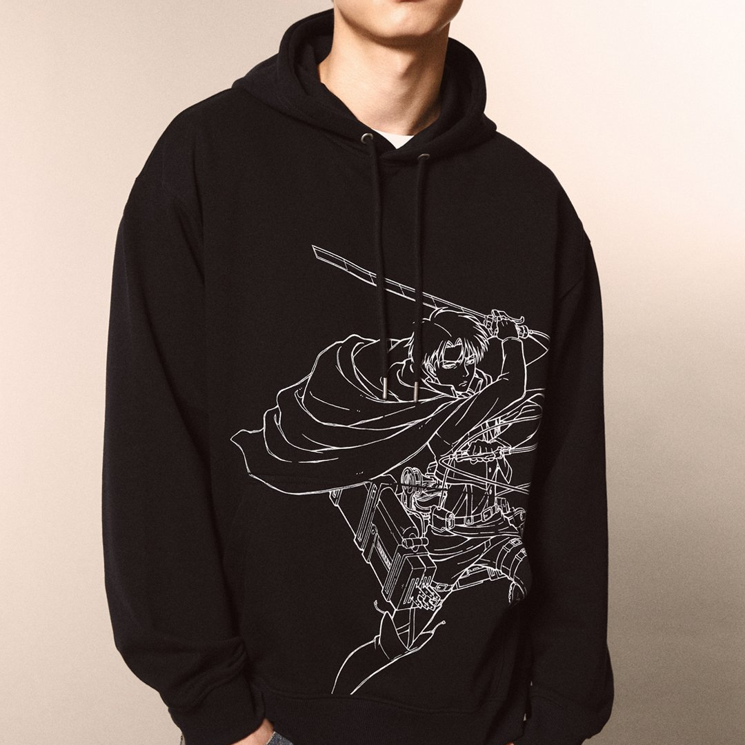 [進擊的巨人 x SPAO] HOODED SWEATSHIRTS (3款)