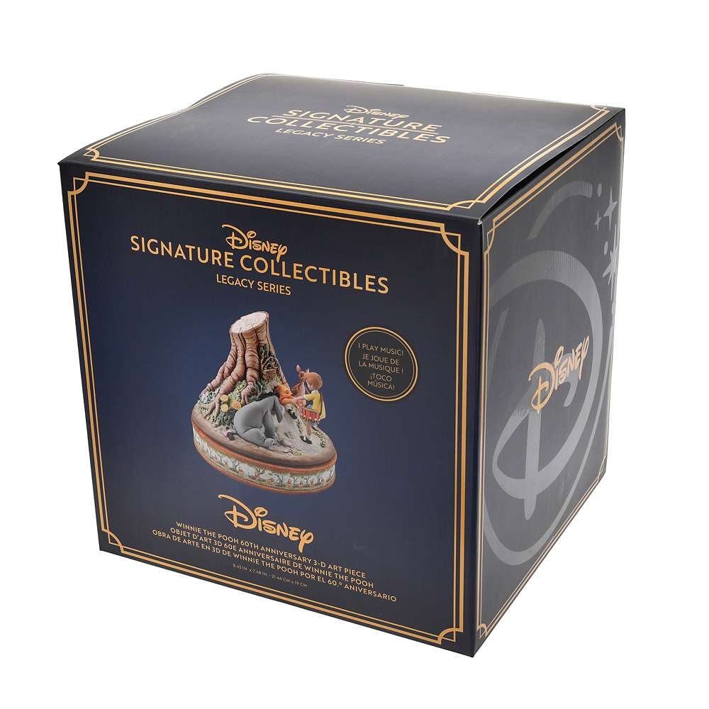 🎀【預訂】 Winnie the Pooh 60th Anniversary Pooh & Friends Figure Music Box