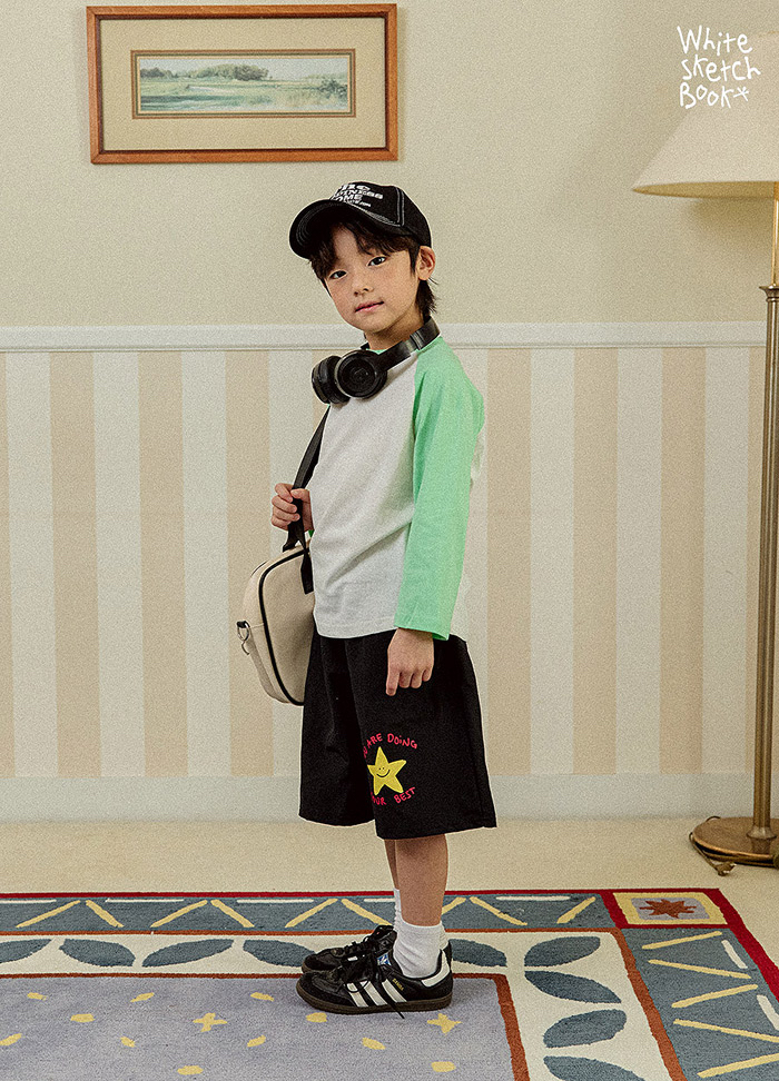 🇰🇷WhiteSketchBook短褲