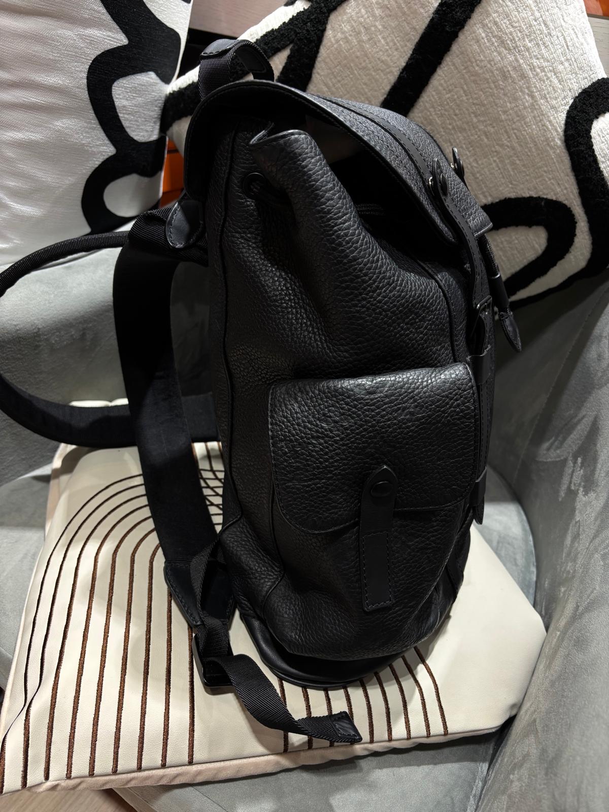 LV Christopher PM Backpack calfksin 黑色牛皮 100%Authentic,95%new ✅dust bag 