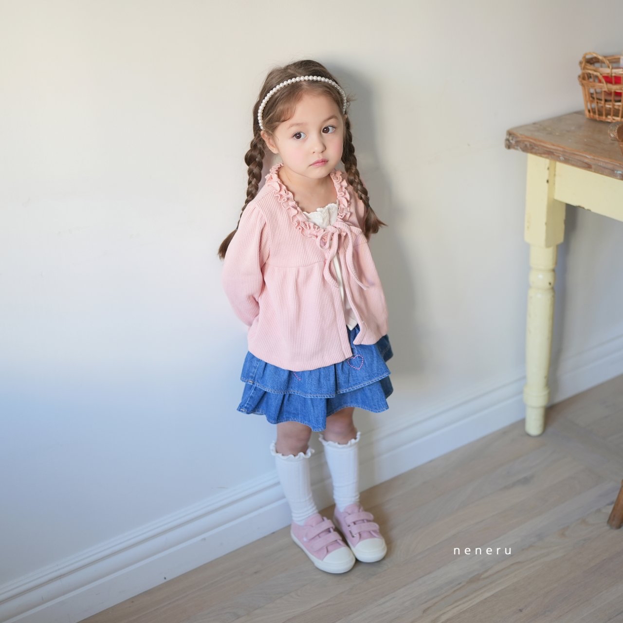 Neneru | Cardigan (Pink M105-115)