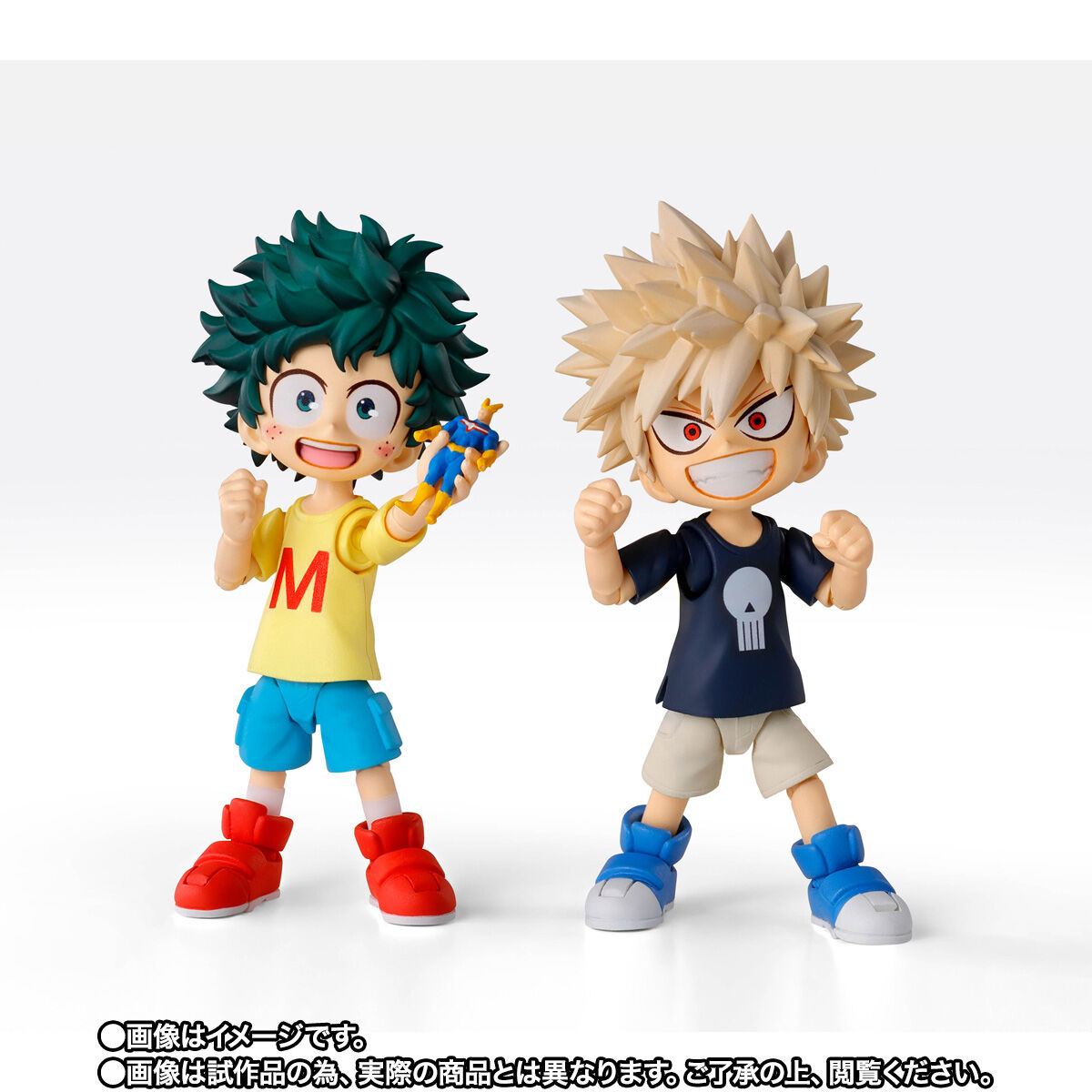 (預訂訂金 $200) (總價 $600) (魂限) Bandai S.H.Figuarts 我的英雄學院 綠谷出久 & 爆豪勝己 -幼年期套裝 (行版) SHF Izuku Midoriya & Katsuki Bakugo