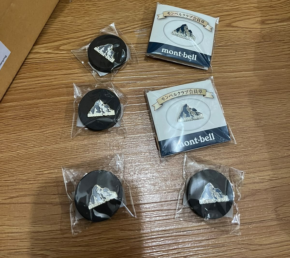 montbell Club 會員 Badge