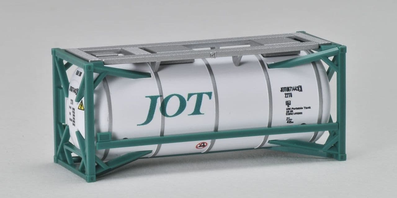 TOMIX 3127 私有 ISO20ft罐式集装箱（日本石油运输・绿色・2个装）貨櫃