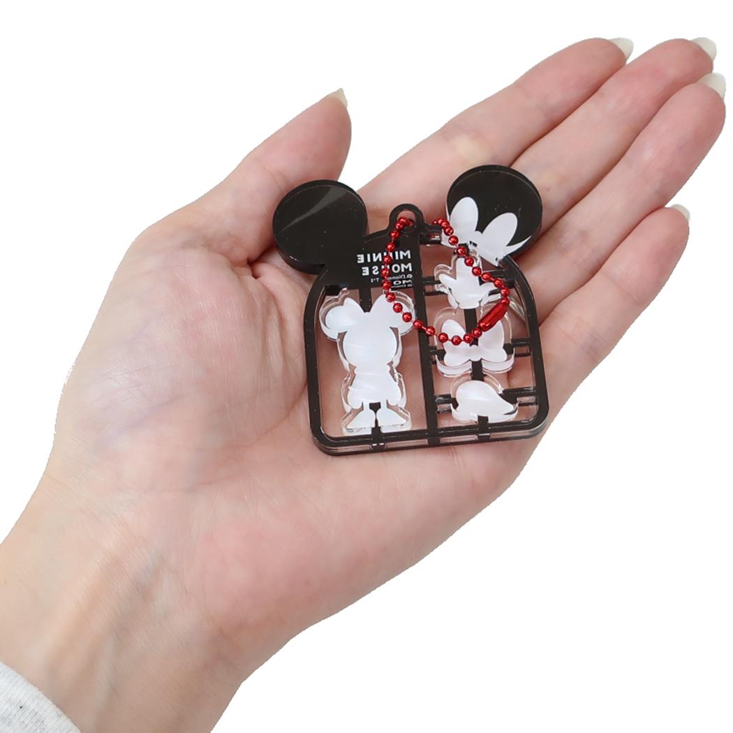現貨｜Disney Minnie Mouse 米妮老鼠 日版 模型造型 亞加力 鎖匙扣 (DN-5549315MN)