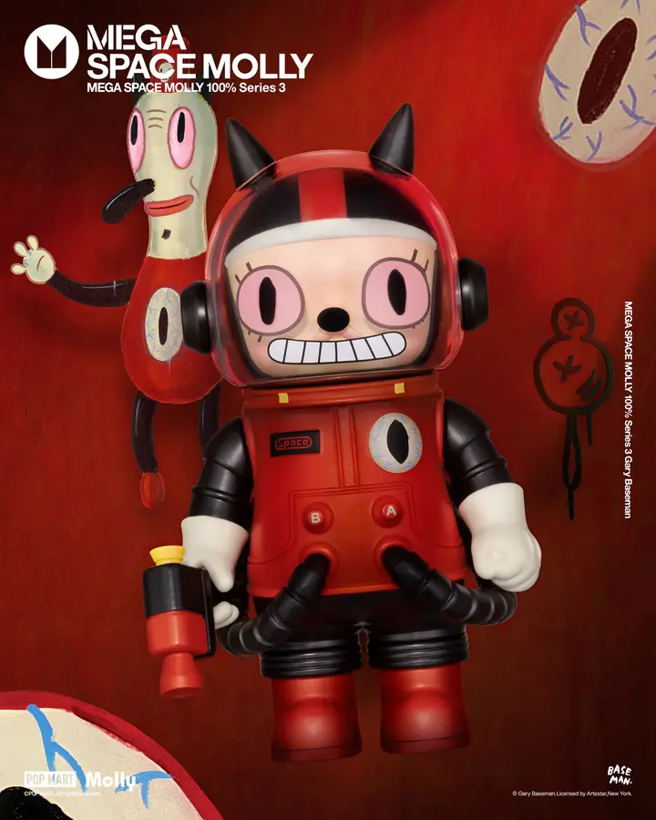 📦訂購 台灣代購 POP MART 泡泡瑪特 MEGA SPACE MOLLY 400%蓋瑞・貝斯曼公仔