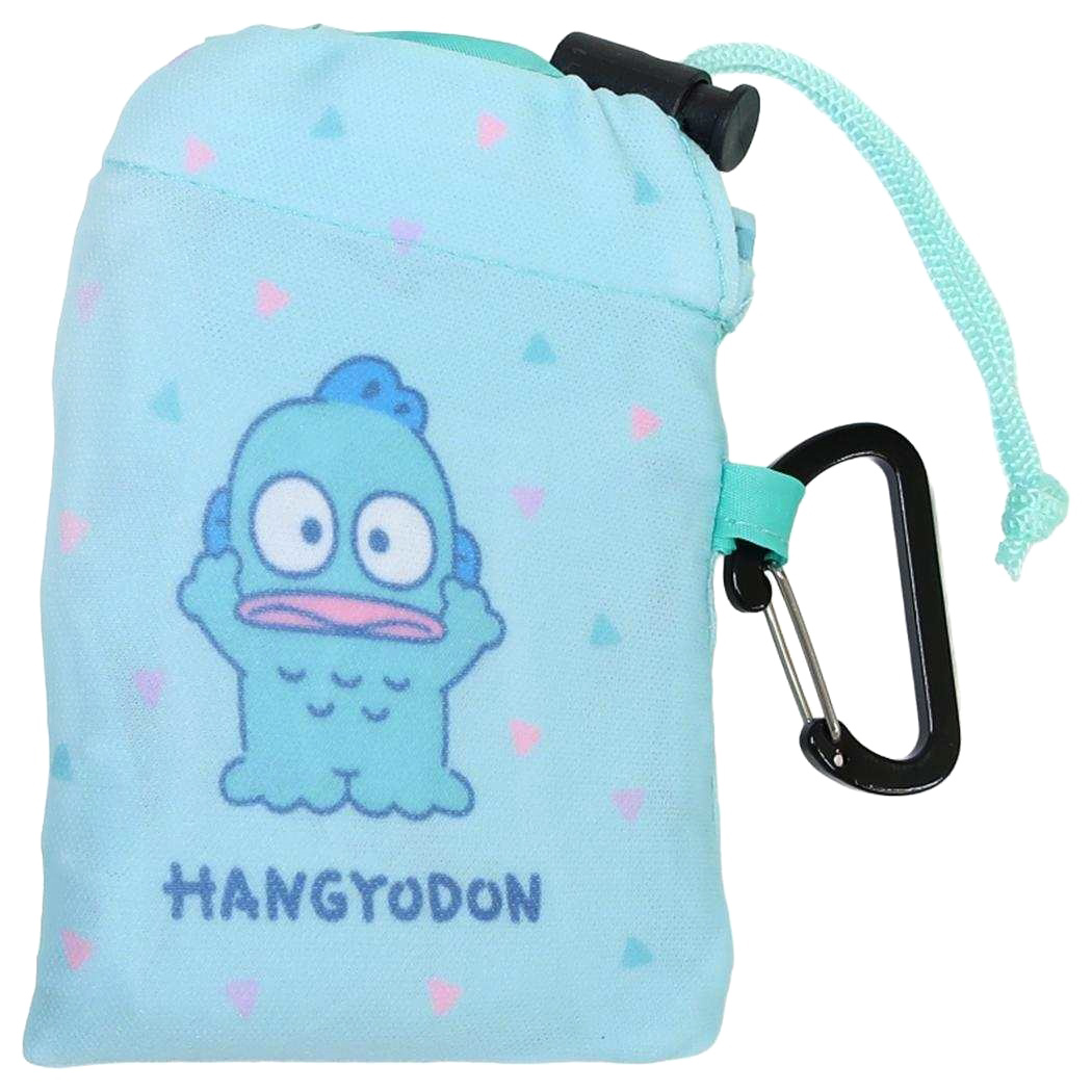 現貨｜Sanrio Hangyodon 水怪 日版 索繩收納 環保袋 - 可孭上膊 (CKSE1-HG)