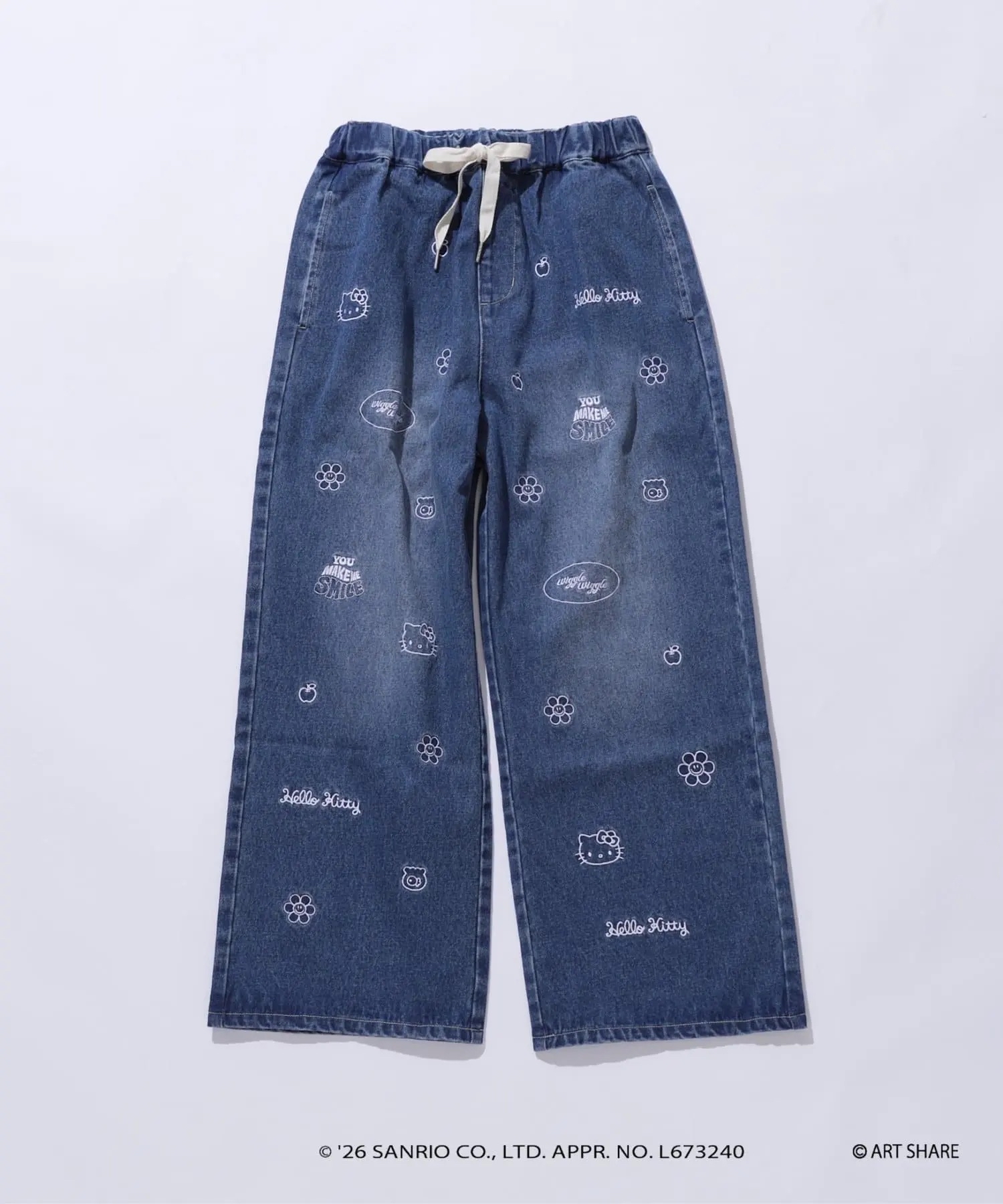 日本預訂📍日本Sanrio x Wiggle Wiggle系列 - 牛仔褲 不包郵 2026年11月下旬出貨
