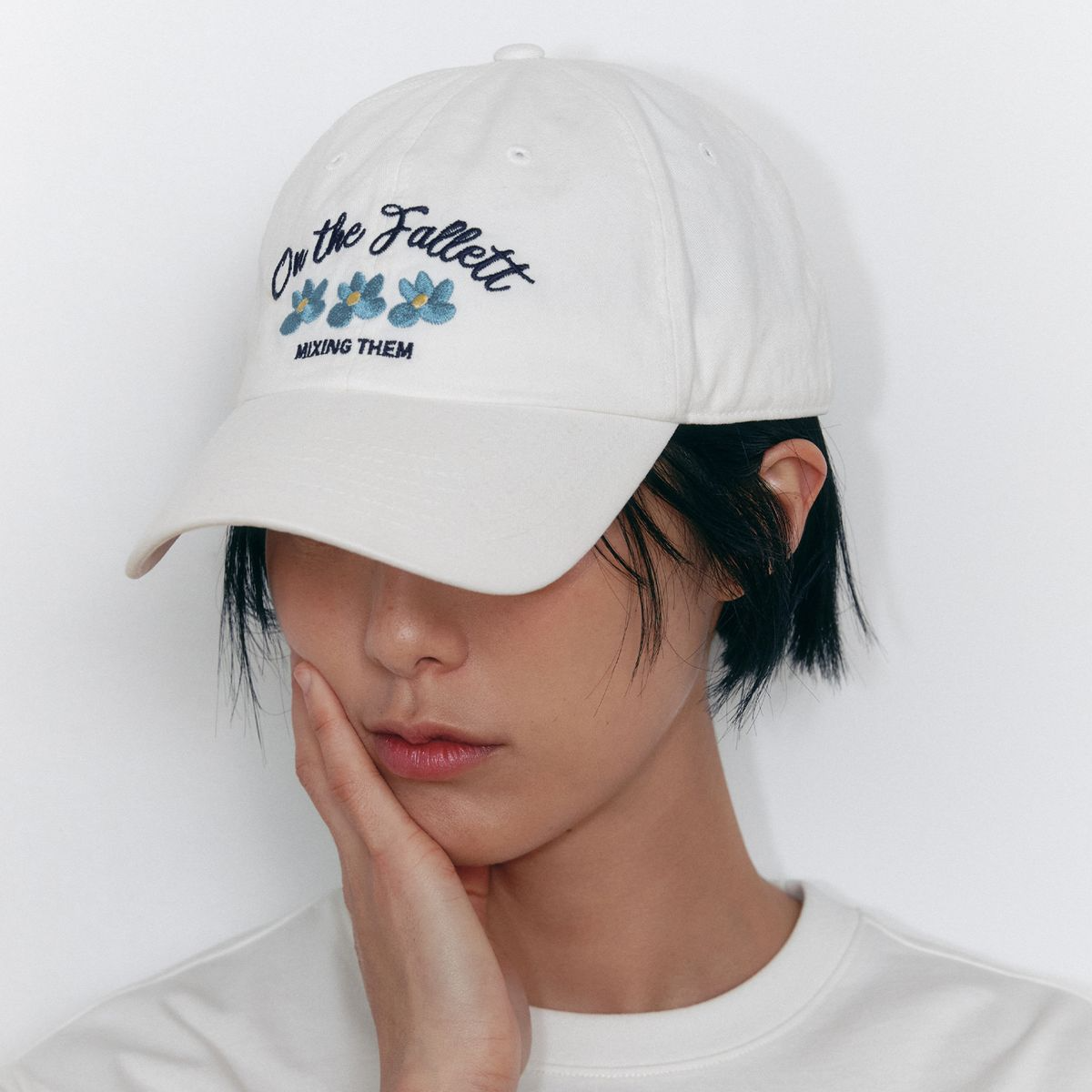 [Fallett] Flower on the Palette Ball cap (2色)