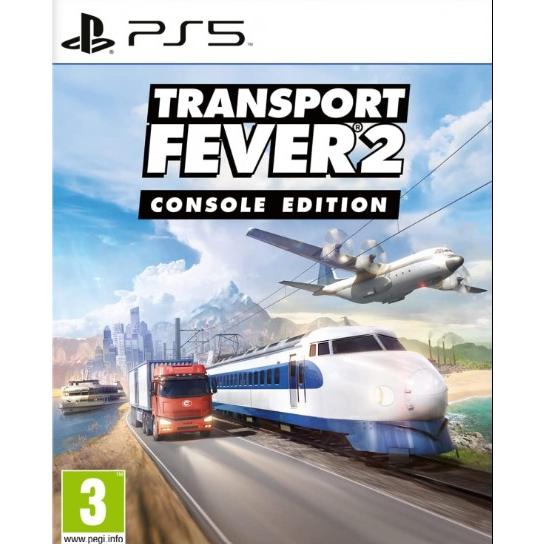 (🔥NEW RELEASE🔥) Transport Fever 2 Console Edition Full Game (PS4 & PS5) Digital Download