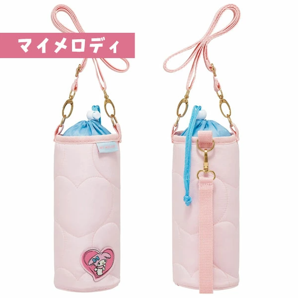 🆕【⭐訂購⭐】 🇯🇵日本直送 🌀#Skater #Sanrio 絎縫保溫水樽袋 🌀[PLED-0116][260621]