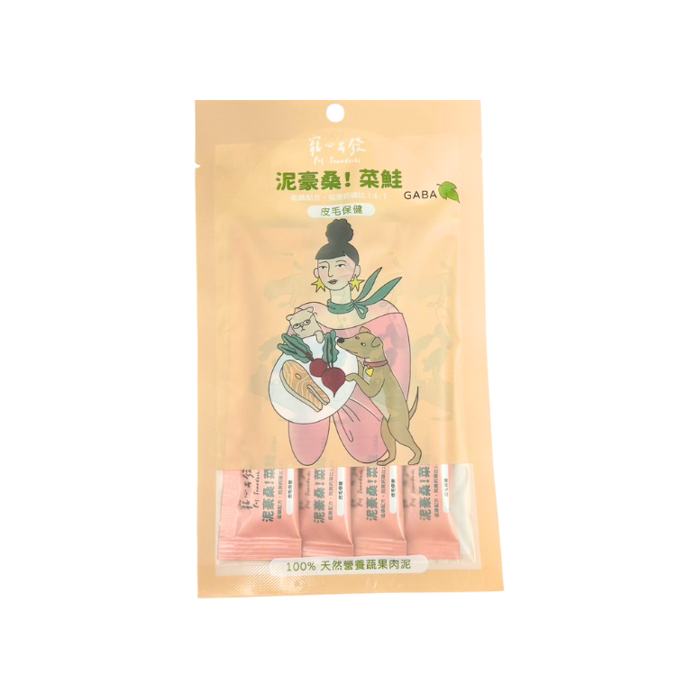 寵心出發｜泥豪桑！GABA蔬果肉泥 18g x 4入