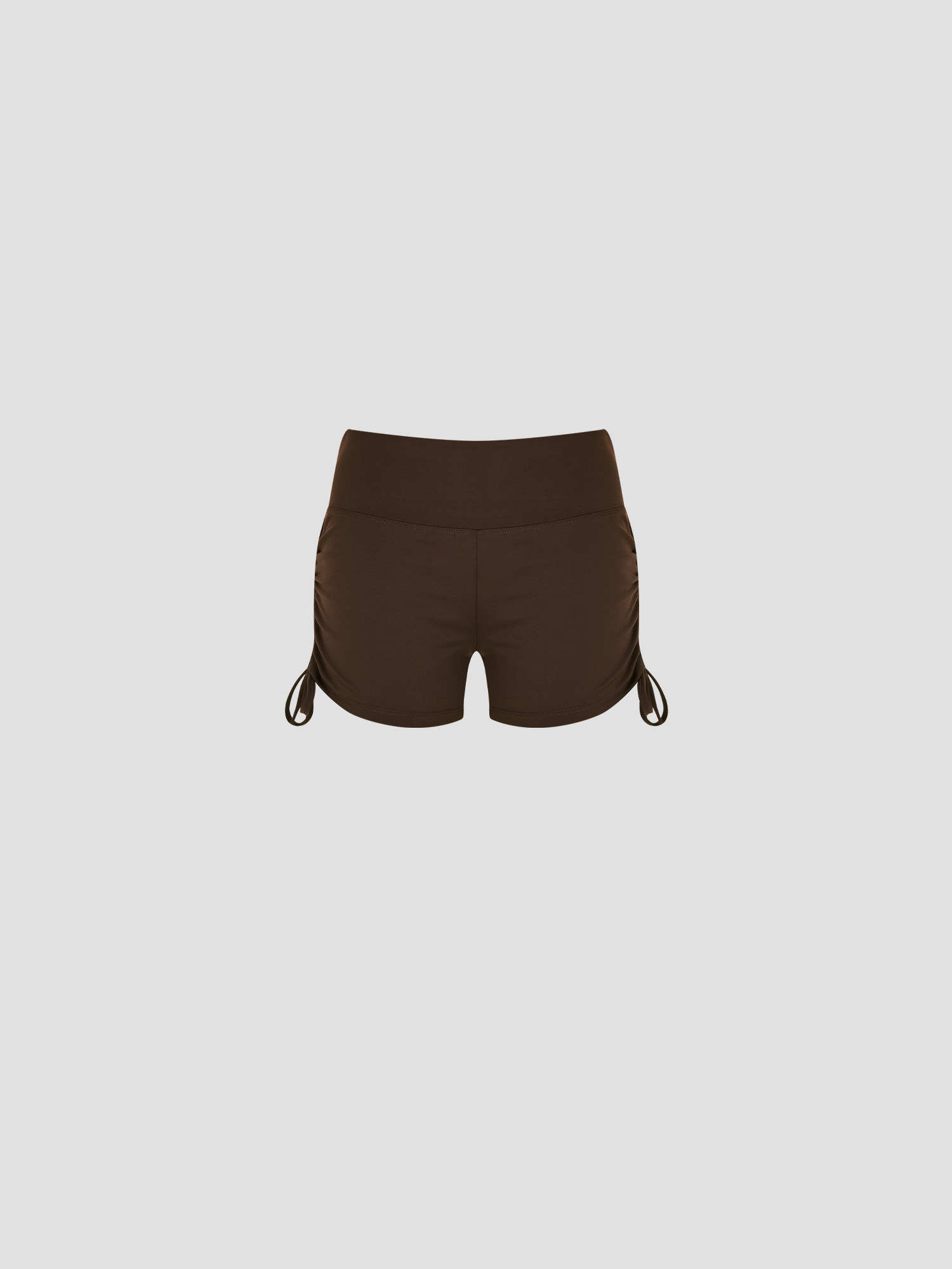 【束帶短褲】預購_Side shirring Short leggings by Conch
