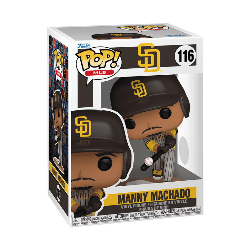 📦訂購 美國代購 Funko POP! Manny Machado (Batting) (Grey Away Uniform) Figure 聖地牙哥教士 模型