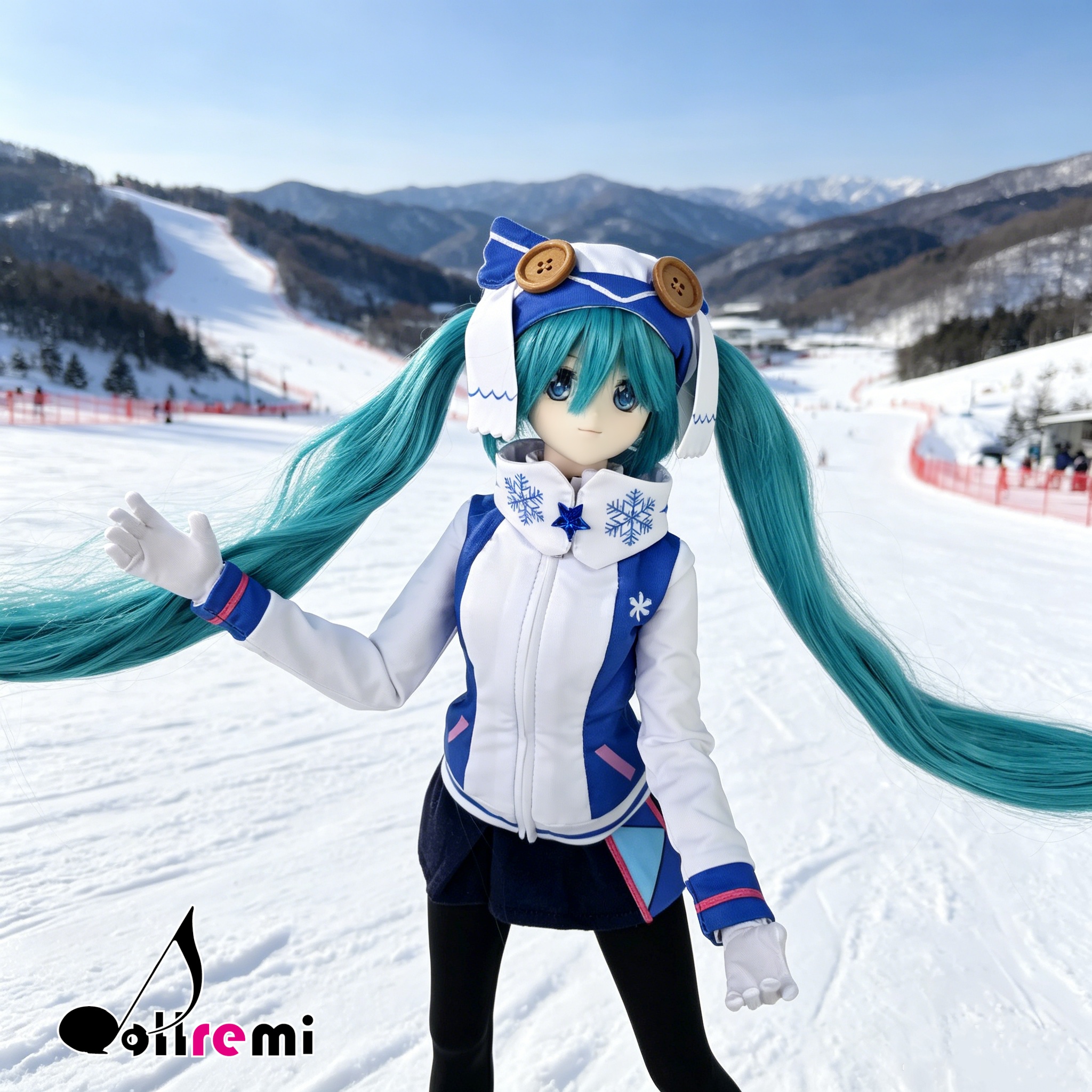 【dollremi】(DD0926) COS 初音未來 Hatsune Miku - SNOW MIKU 雪未來 2016