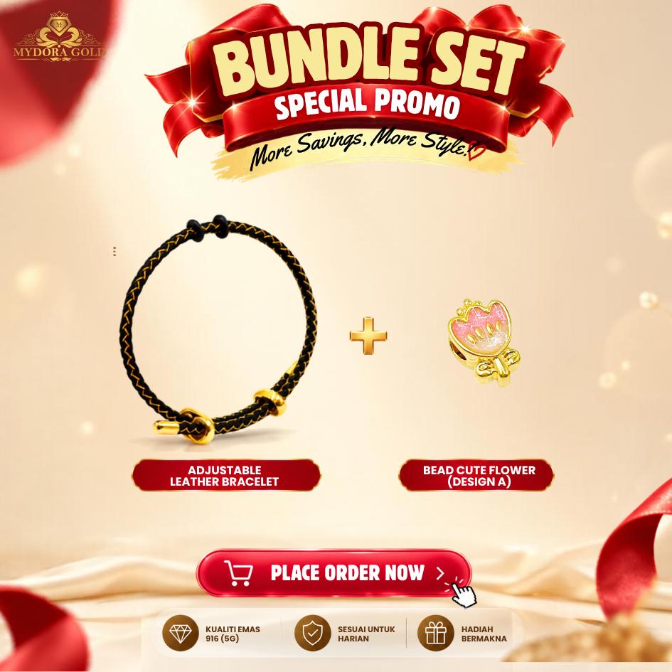 BUNDLE DEAL_MYDORA EMAS 916 CHARM BEAD SERIES l EMAS 916/22K