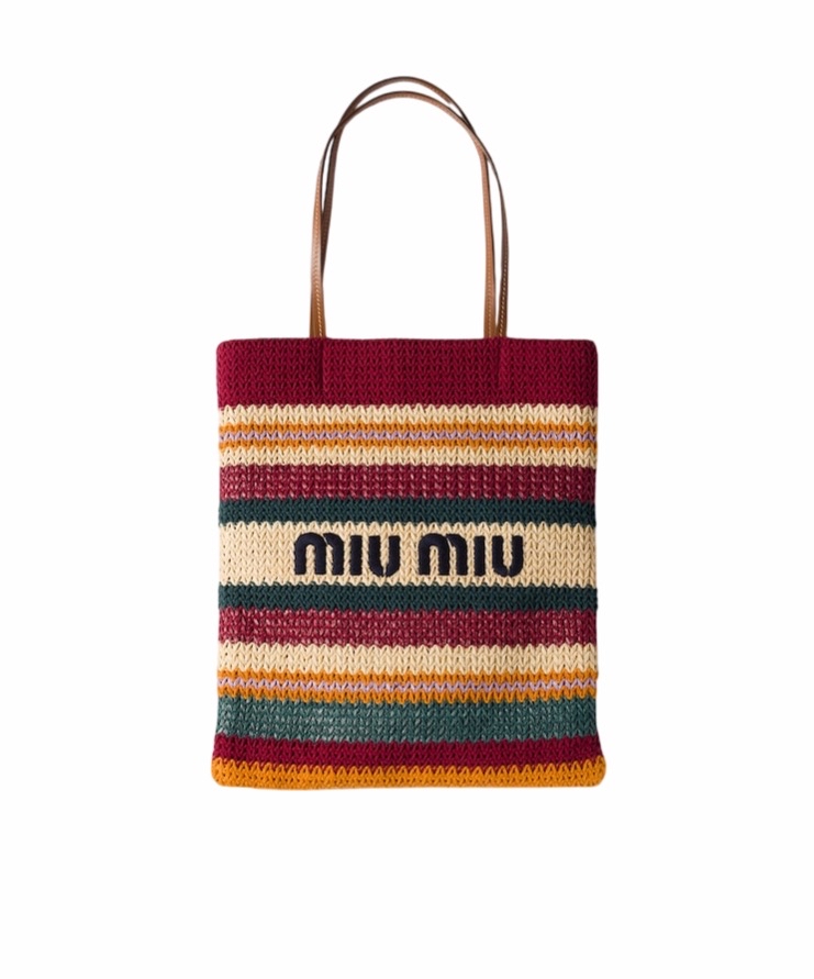 Miu Miu 女士 編織單肩包均碼碼32cm*41cm