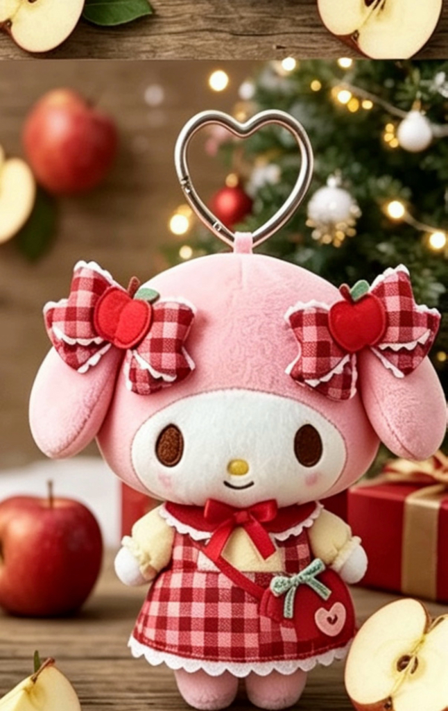 ［9月底到貨］蘋果公仔掛飾系列