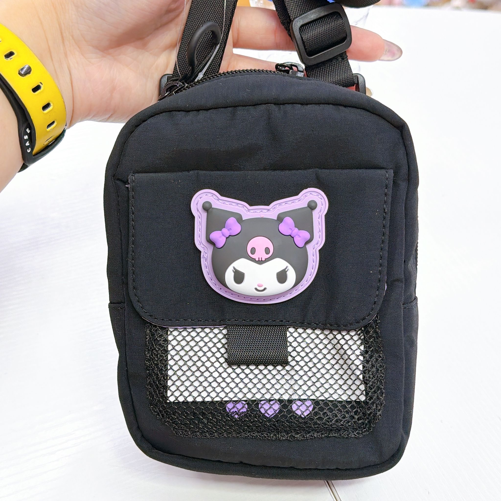 日本直送sanrio跣水質地斜孭袋