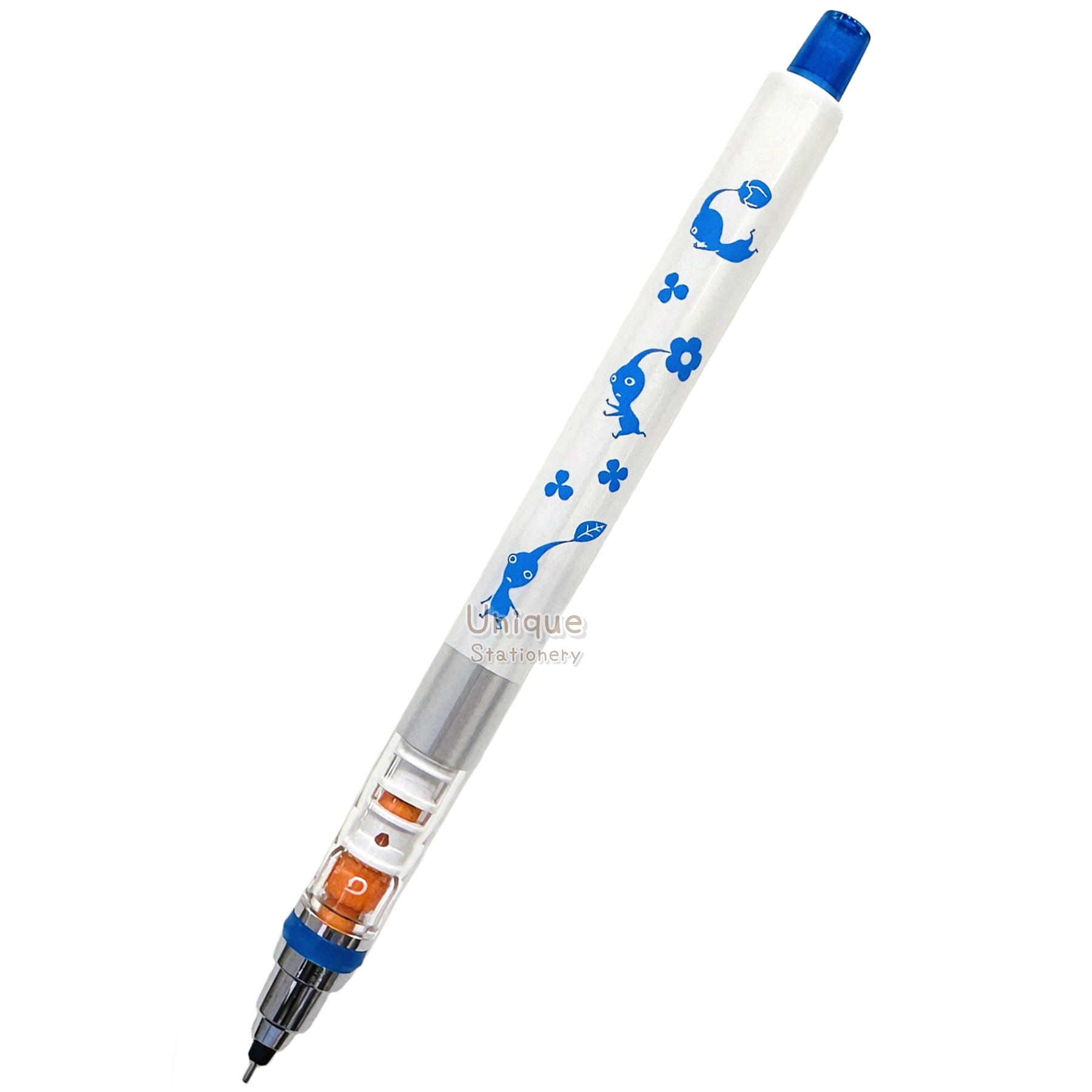 現貨｜皮克敏 Pikmin 日本製 Uni KURU TOGA 0.5mm 不斷芯旋轉自動 鉛芯筆 (706388)