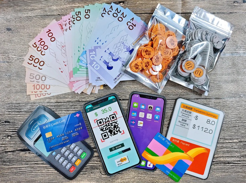香港錢幣教具套裝 - 幼兒理財及數學運算練習💰