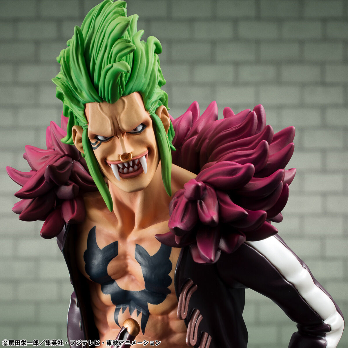 (預訂訂金 $400) (總價 $1054) (魂限) MegaHouse Portrait.Of.Pirates One Piece  “LIMITED EDITION” Bartolomeo the Cannibal POP 海賊王 巴特洛馬 (限定復刻版) (行版) 
