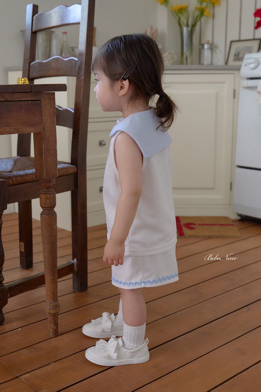 ☀️預訂 韓國直送☀️🇰🇷Bebenine兩色水手領背心短褲上下套裝