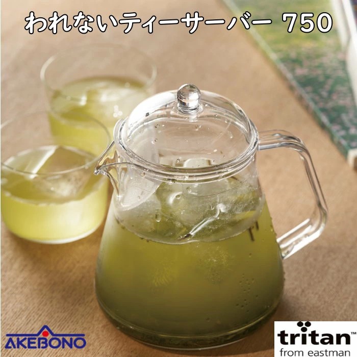 🔥🔥【日本製《AKEBONO》Tritan安全防摔高透明不倒翁茶壺】