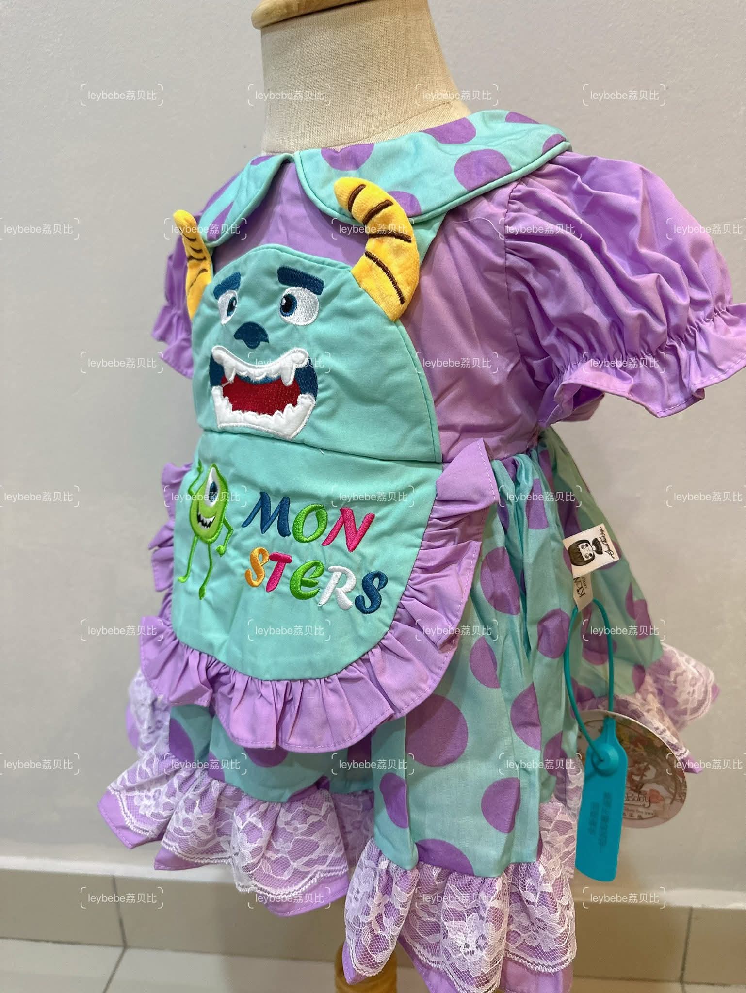 小粗腿 短袖 Monster毛怪