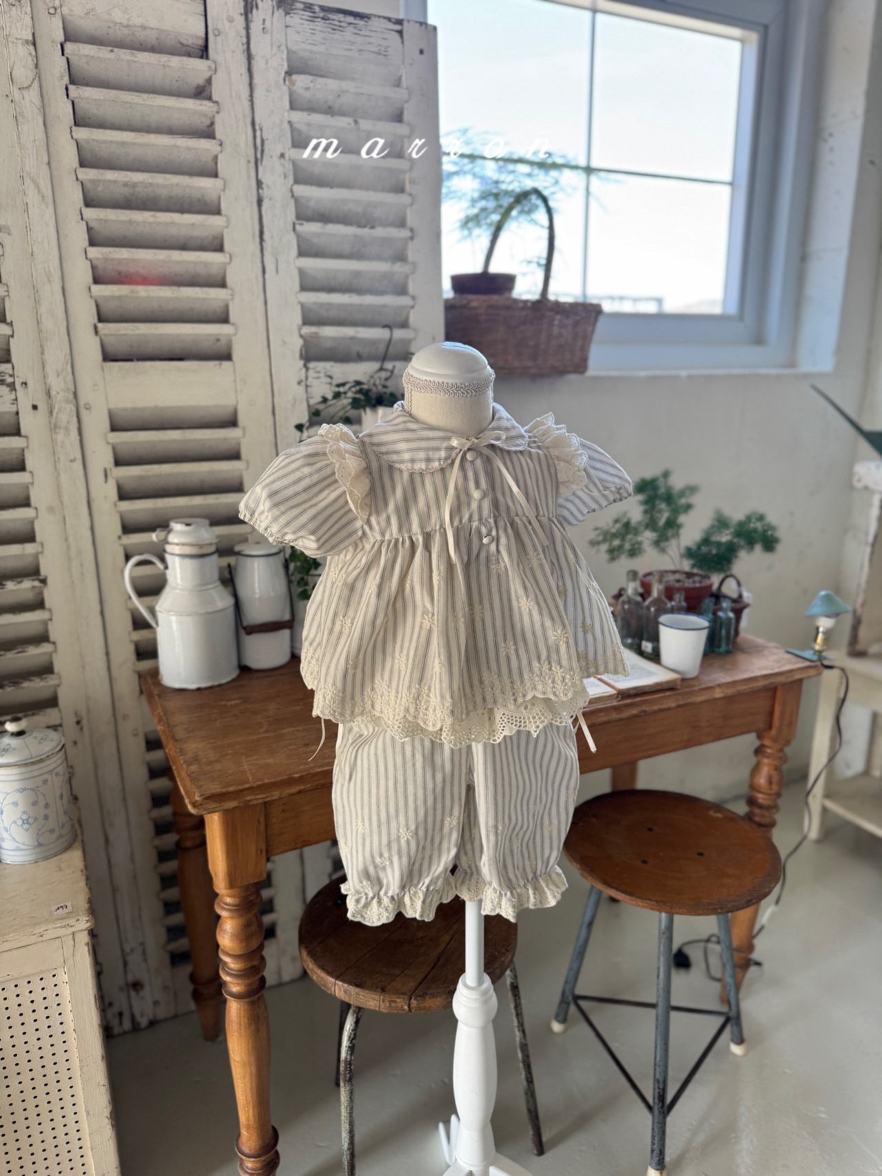 🇰🇷Marron blouse