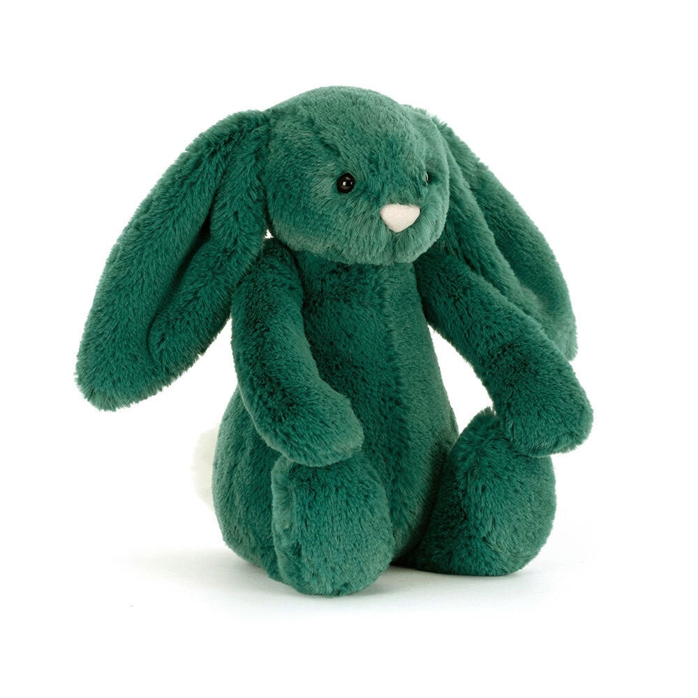 jELLYCAT Bashful Teal Bunny H18cm 聖誕節深綠藍兔