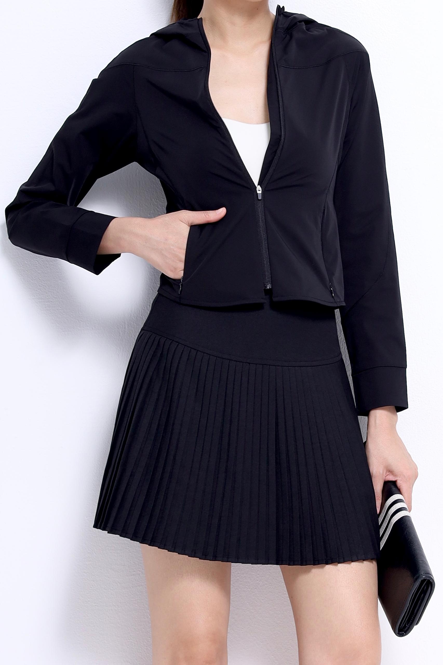 CB2748 ZIP UP HOODED SLIM JACKET