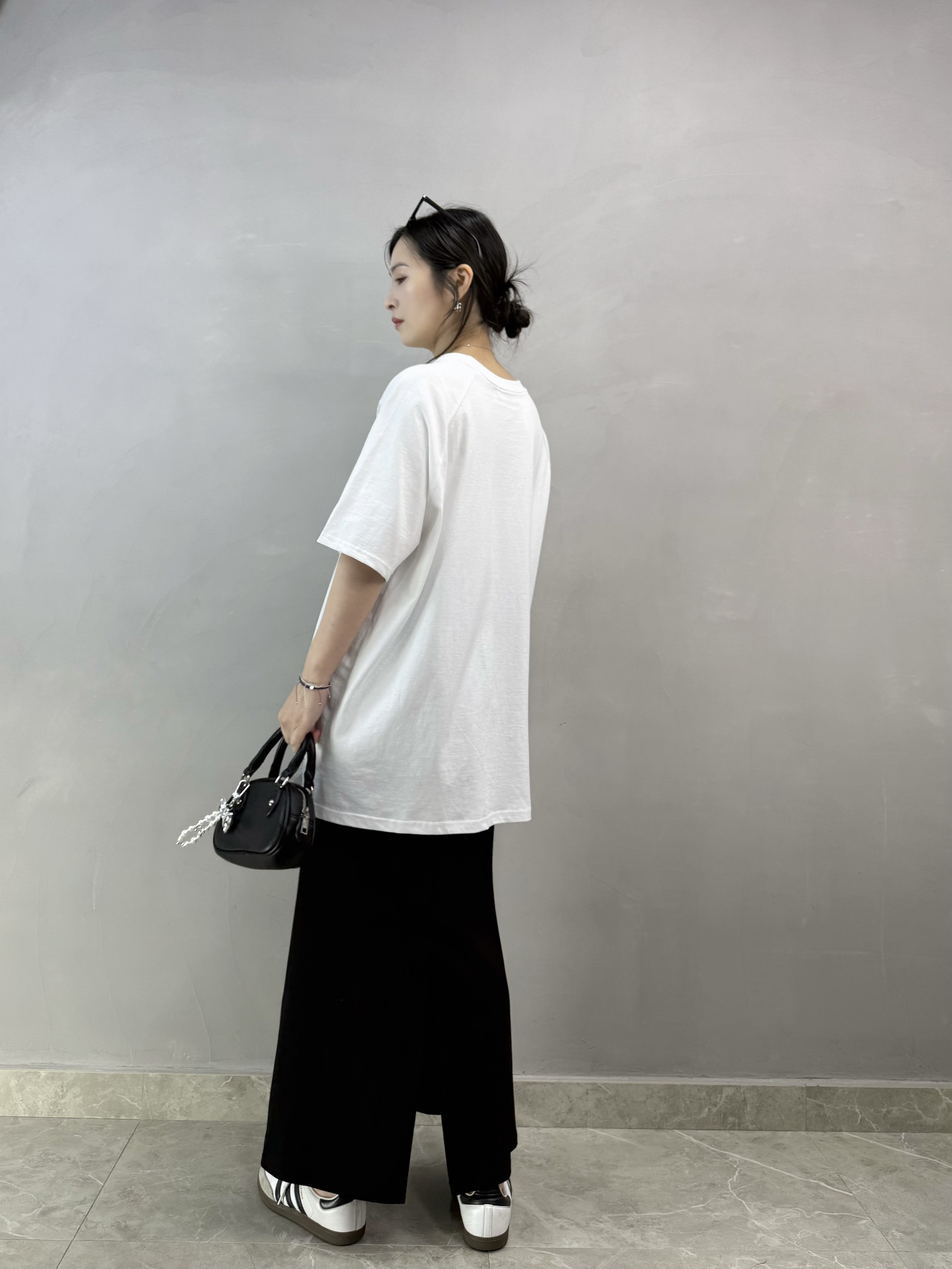 Y76 Lace 車厘子Tee