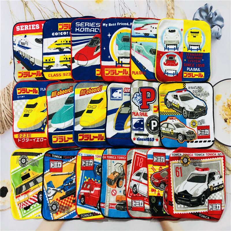 日本純棉小方巾 - 1套10條 現貨