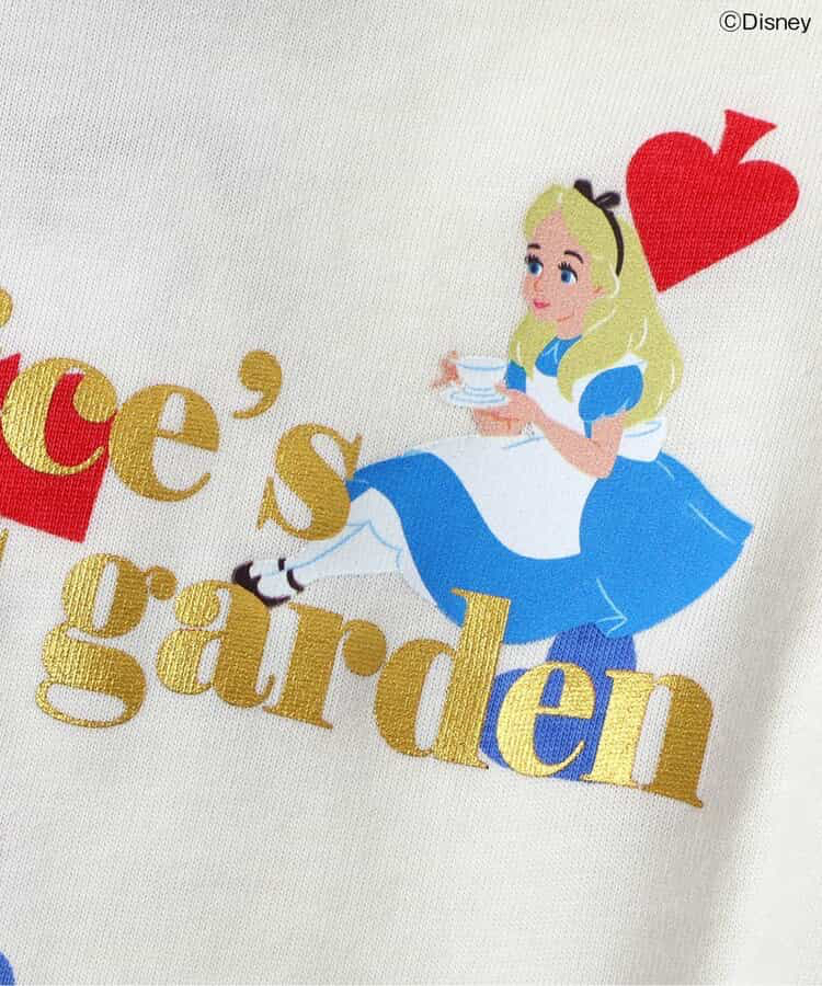 🇯🇵預訂 日本直送🇯🇵Apres les cours x 愛麗絲系列四色人物印花貼花長袖T恤