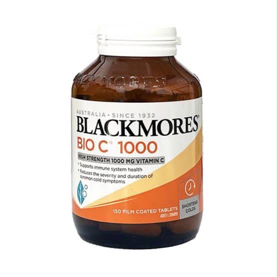 Blackmores 活性維他命C 1000mg 抗感冒150粒