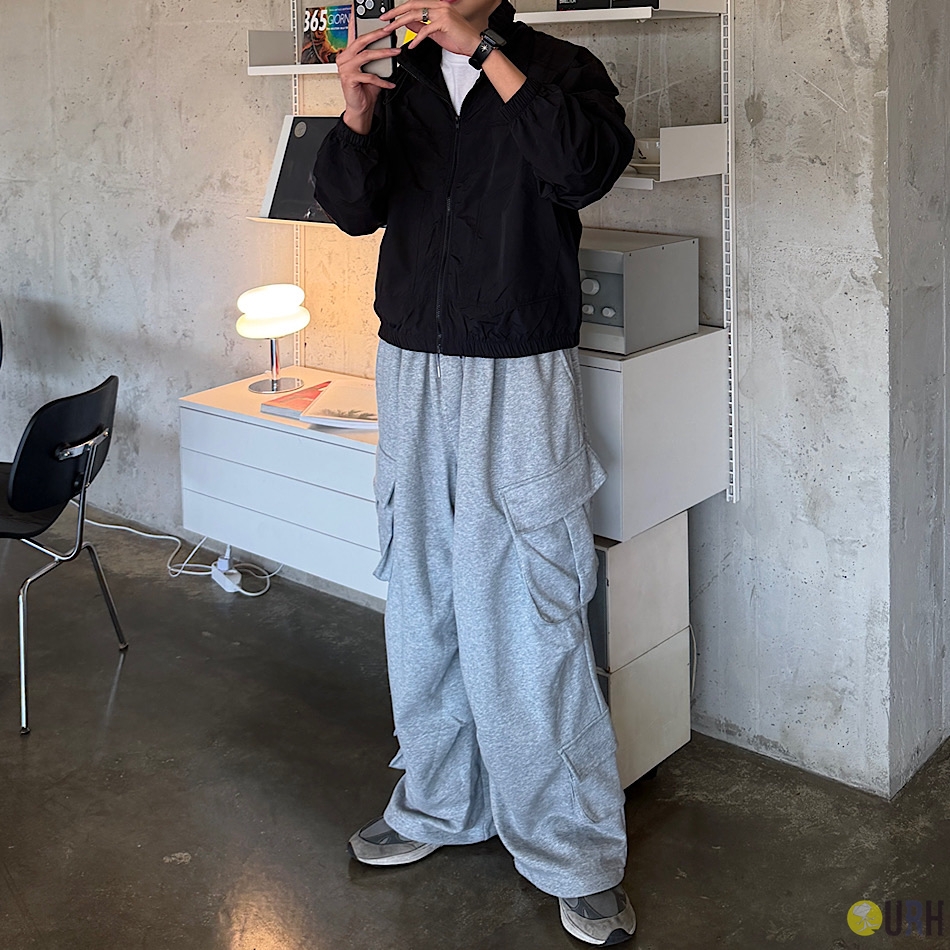 【100%保證韓國直送】韓系質感 重磅合縫雙口袋立體剪裁 Balloon 衛褲 👖 [2 color] RF118057