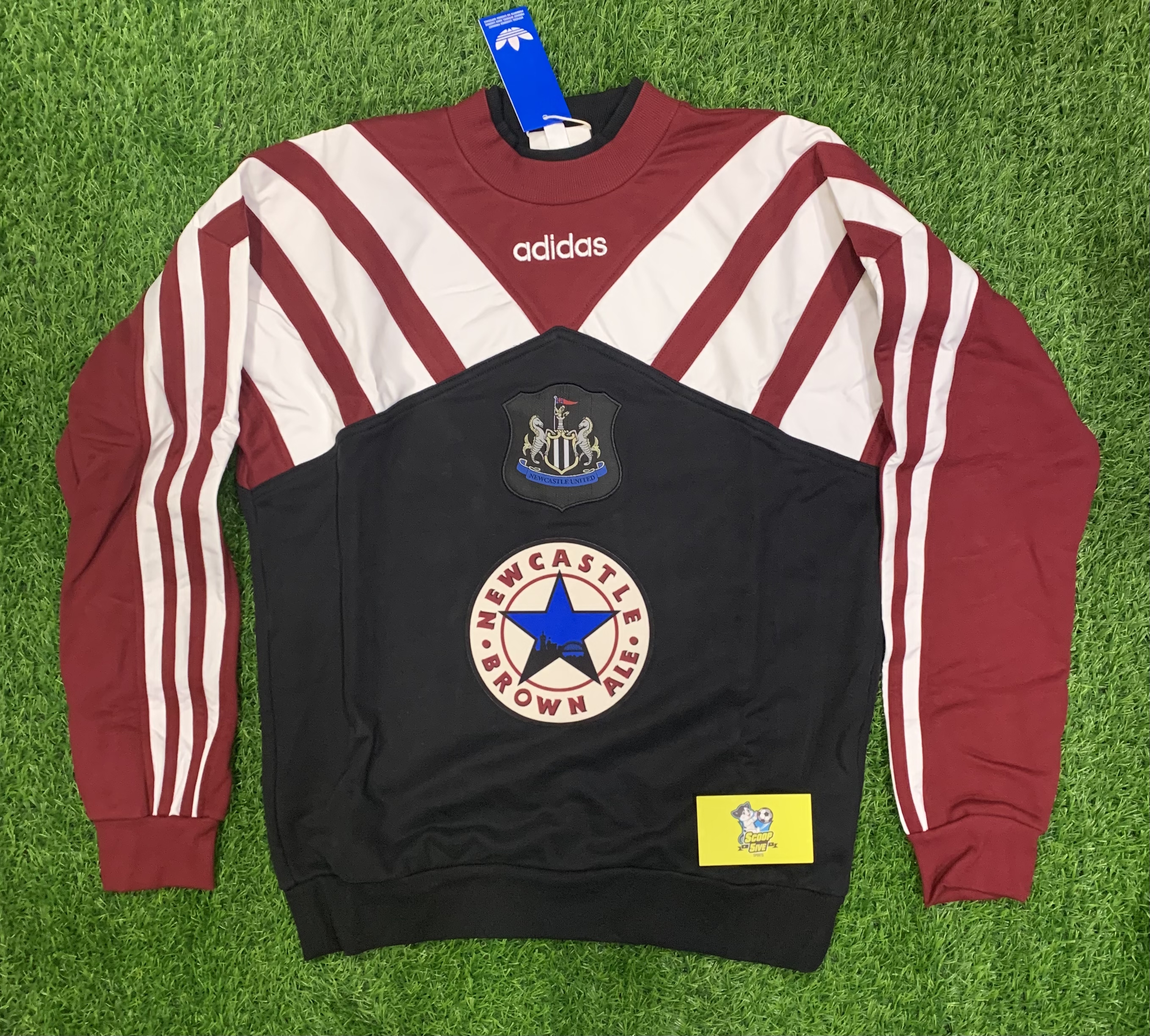 1995-96 紐卡素 復刻 訓練 練習 衛衣 長袖