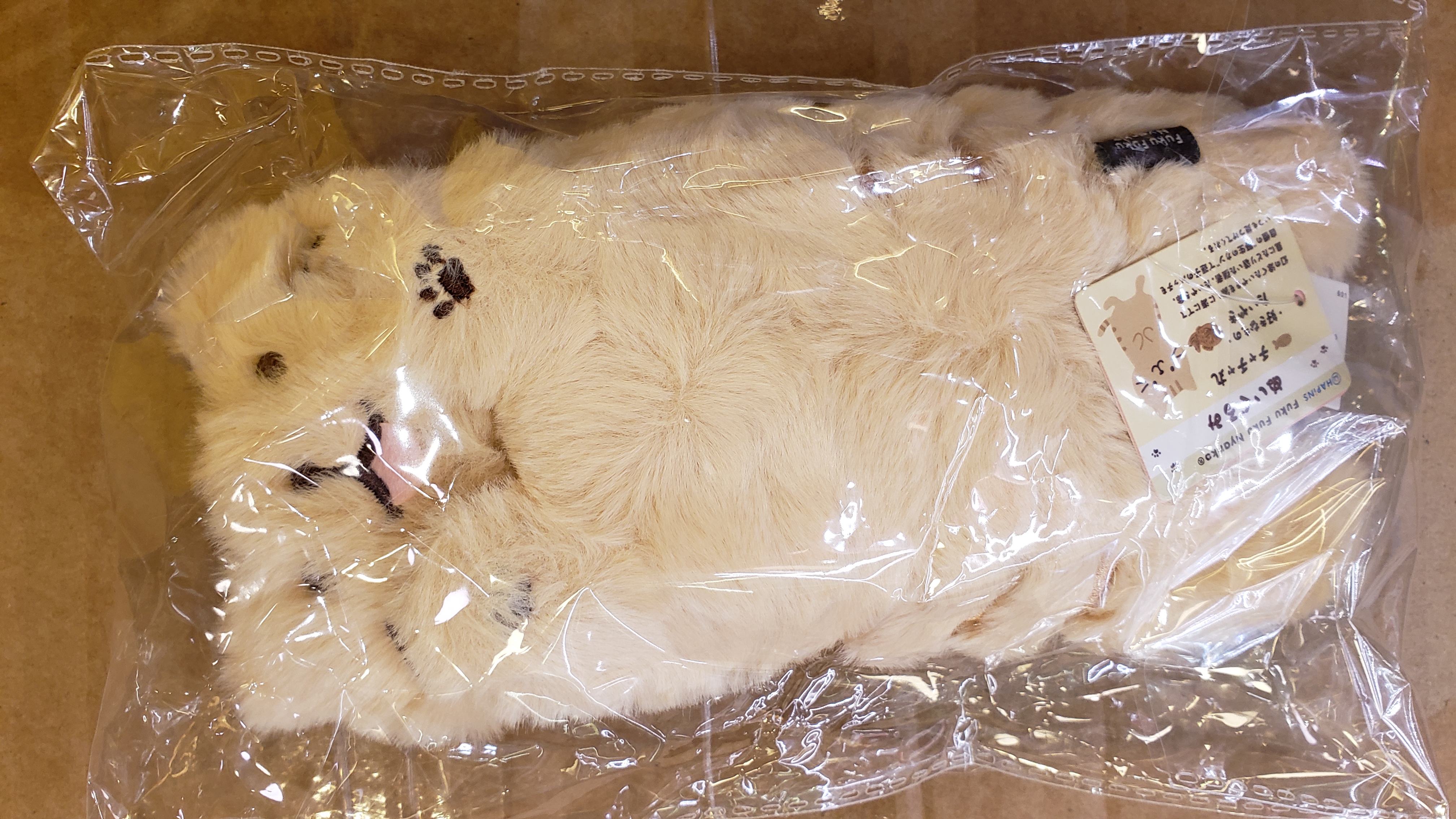 Fuku Fuku Nyanko 虎紋貓豆豆公仔