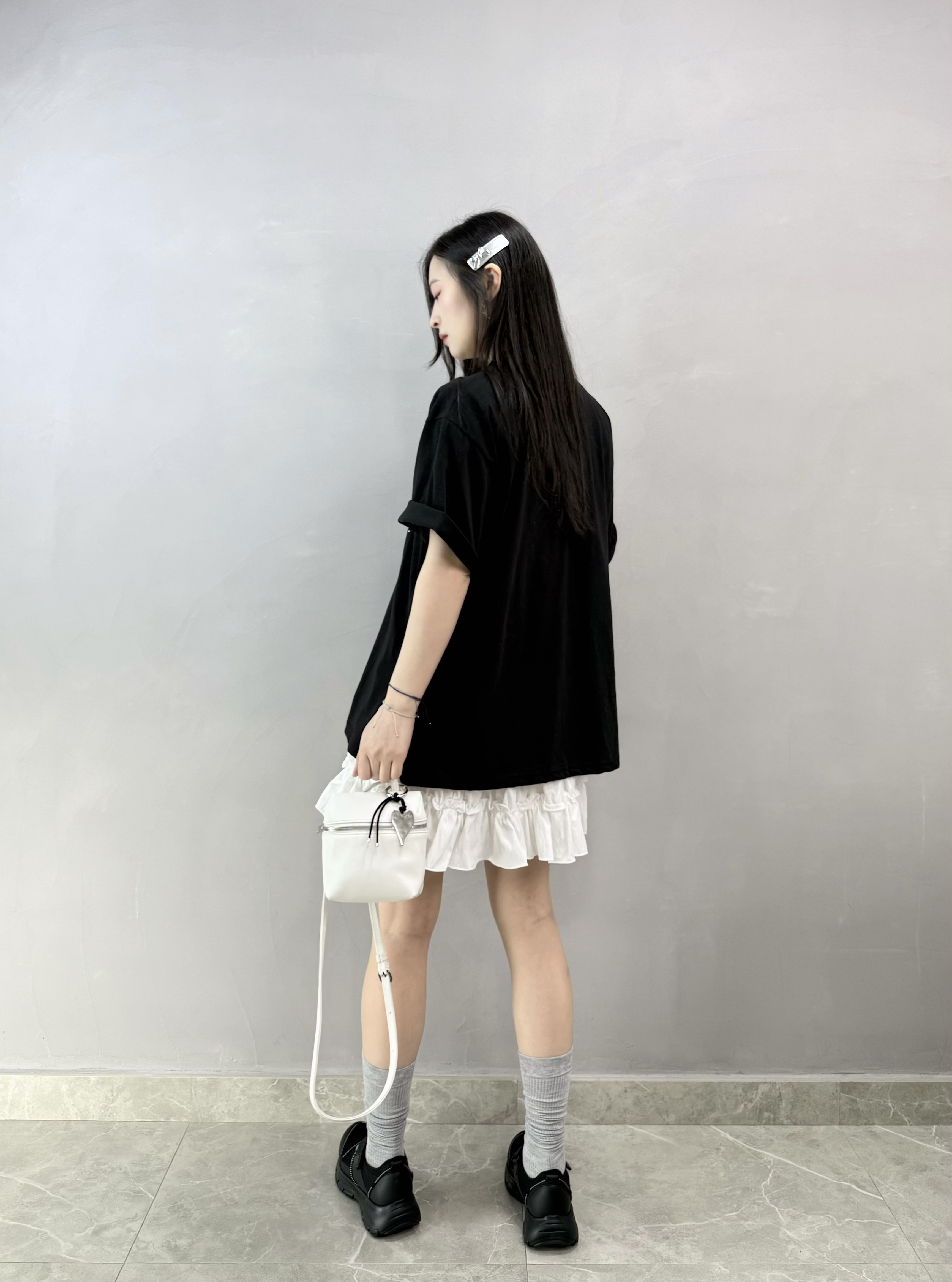 K60 背心拼ruffle Ops